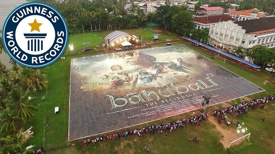 Worlds largest poster certainly makes a sizeable impact!