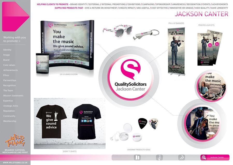 Showcase Campaign Jackson Making a canter to a great merchandise campaign