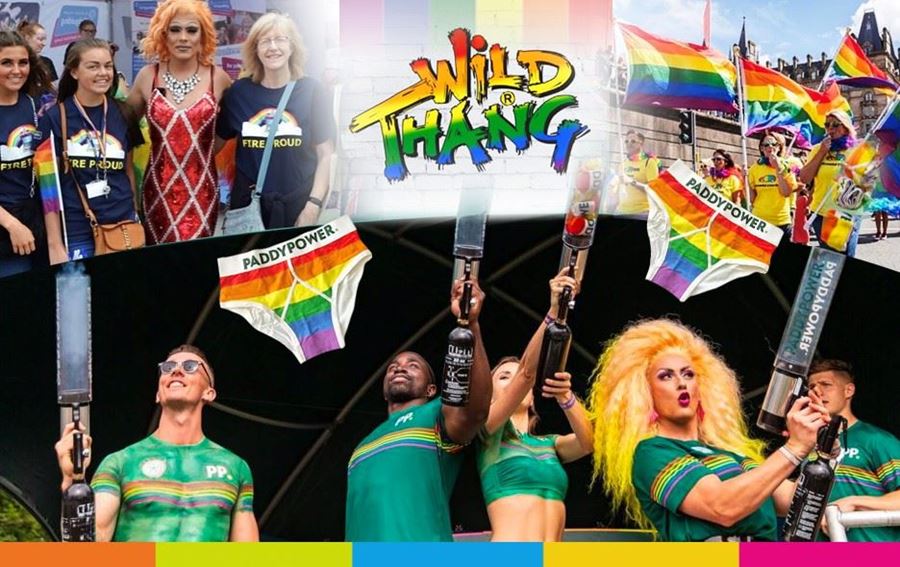 Turning our Wild Thang brand rainbow to celebrate pride month!