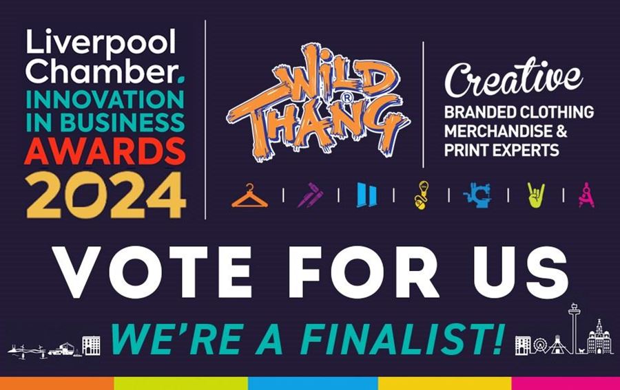 Wild Thang Shortlisted for Multiple Awards at the Liverpool Chamber of Commerce Innovation in Business Awards 2024 -Vote Now!