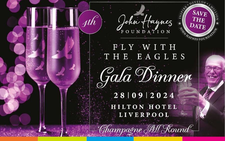 Wild Thang are delighted to once again become a platinum sponsor of the John Haynes Foundation Gala Dinner