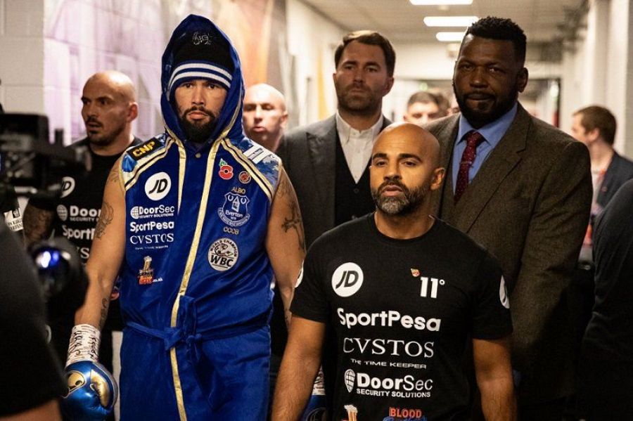 MERCHANDISE IN ACTION TONY BELLEW TAKE A BOW !