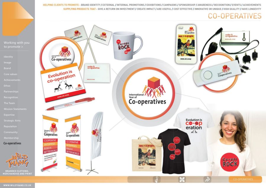 SHOWCASE CAMPAIGN WORLD CLASS MERCHANDISE CO-OPERATION WITH THE CO-OP