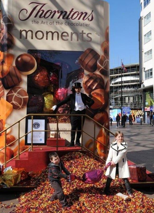 The World’s Largest box of chocolates