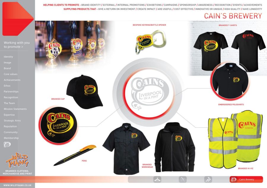 SHOWCASE CAMPAIGN CAINS BREWERY