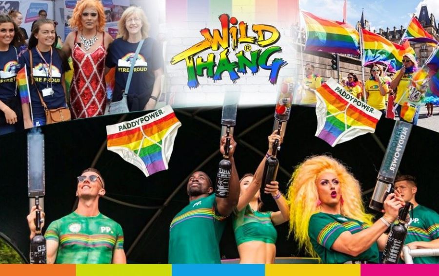 Turning our Wild Thang brand rainbow to celebrate pride month!