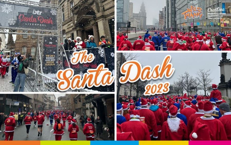 The BTR Liverpool Santa Dash 2023 ! A 20th Anniversary Spectacle