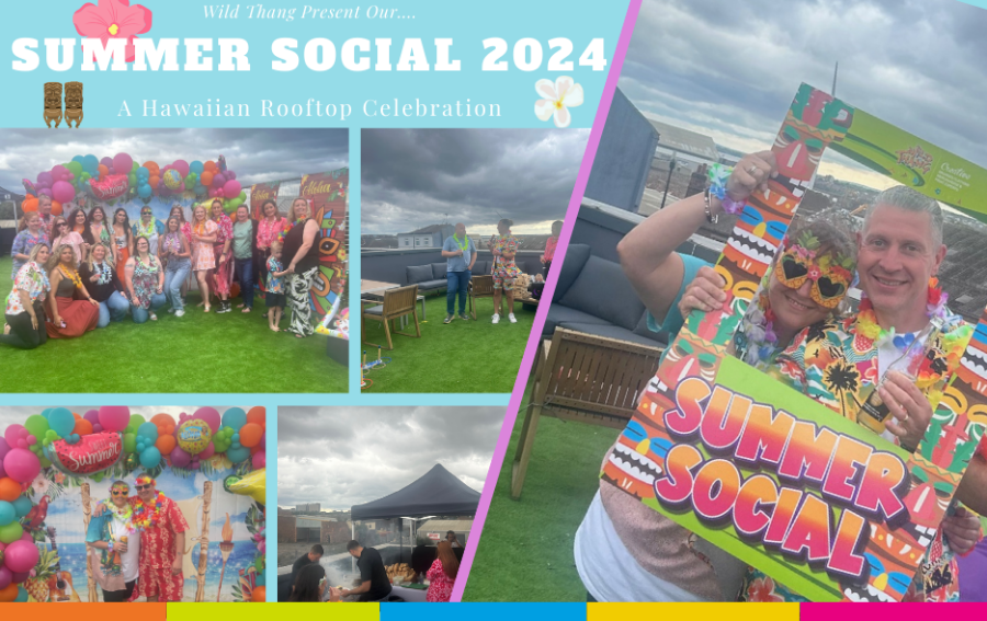 Wild Thang Summer Social 2024: A Hawaiian Rooftop Celebration