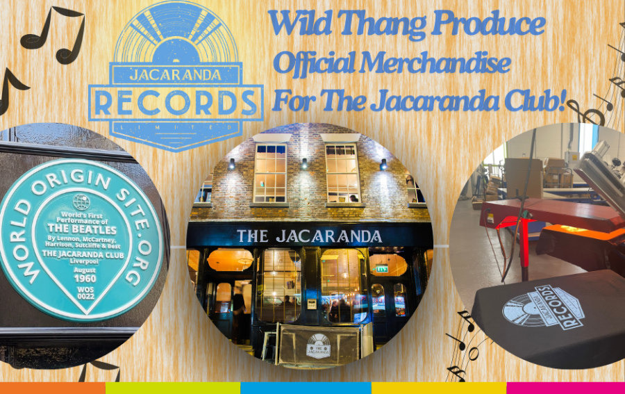 Wild Thang Produce Official Merchandise For The Jacaranda Club Which Hosted The Very First Performance Of The Beatles