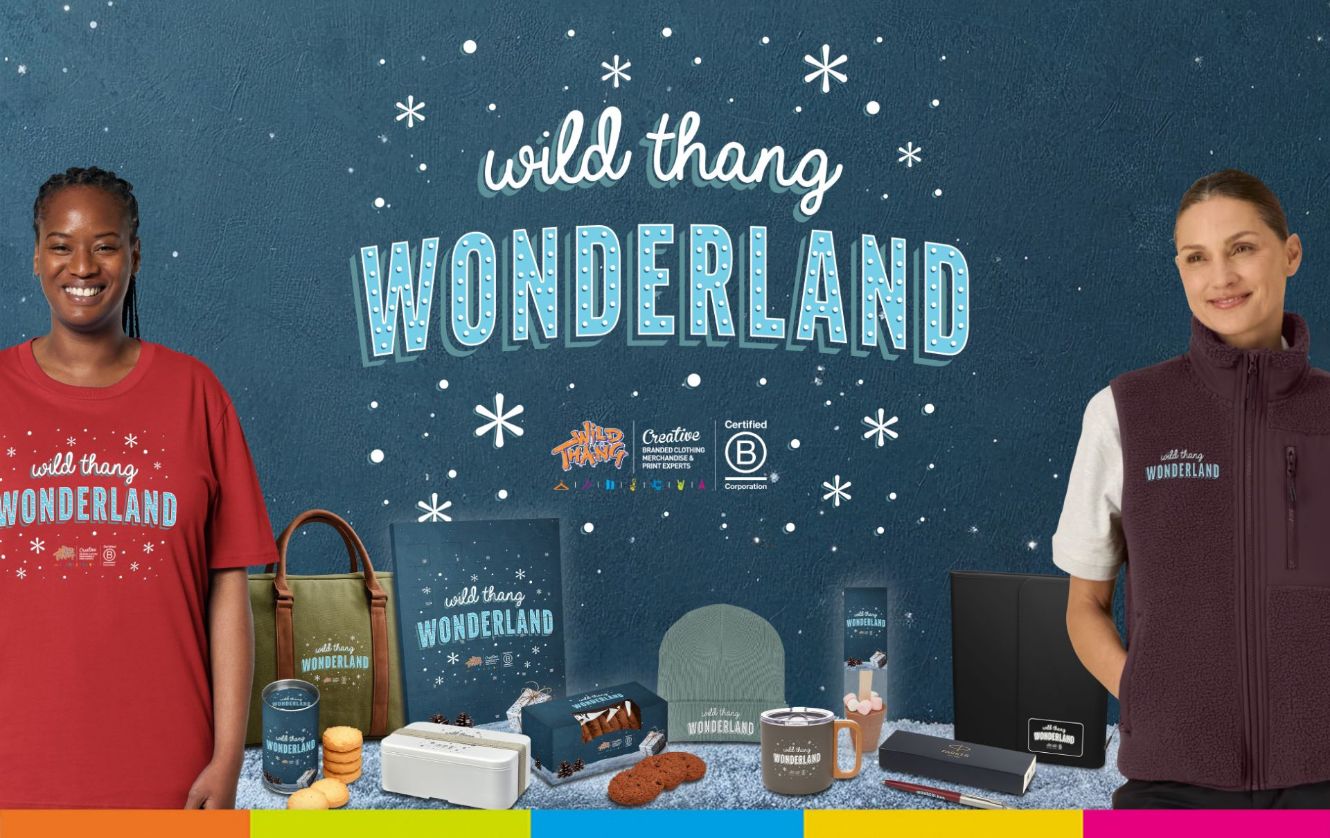A Wild Thang Wonderland of seasonal personalised branded merchandise and clothing inspiration